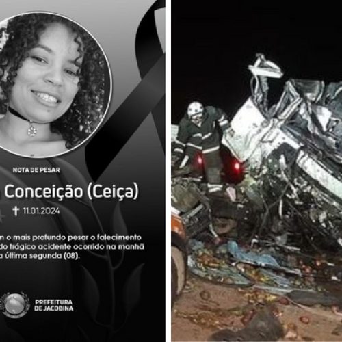 Morre em Jacobina mais uma vítima de acidente na BR-324