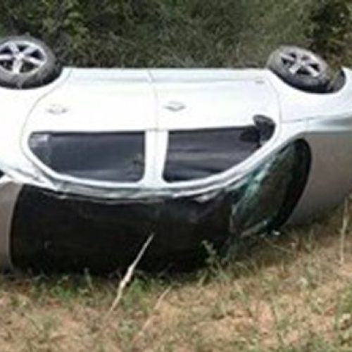 Policiais da CIPE/Nordeste sofrem acidente após carreta realizar ultrapassagem indevida