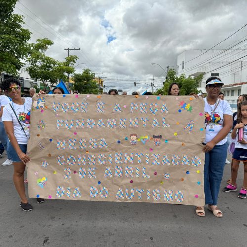 Caminhada em Riachão do Jacuípe marca o Dia Mundial de Conscientização sobre o Autismo