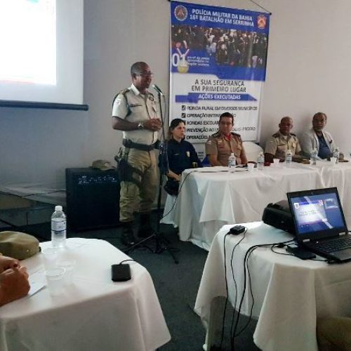 16ºBPM promove reunião de apresentação do plano operacional para Vaquejada de Serrinha