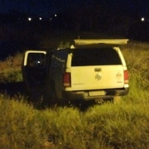 Após operação da PM na região de Jacobina, bandidos fogem e capotam carro em Riachão