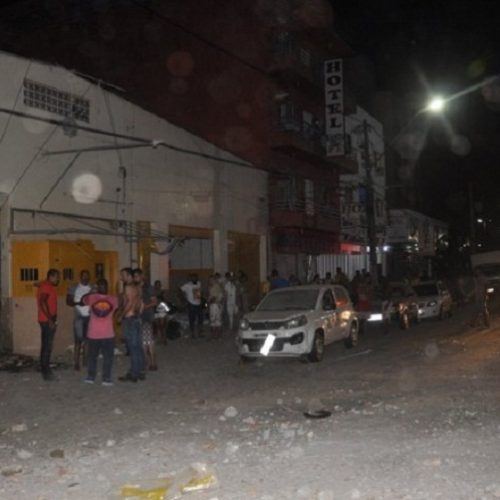Noite de terror: bandidos explodem empresa de segurança em Eunápolis