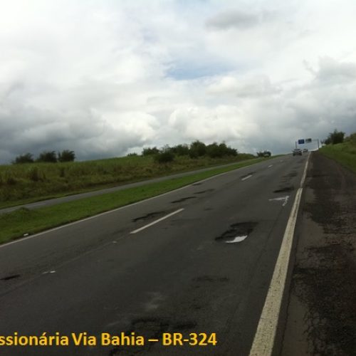 Deputado David Rios cobra da Via Bahia manutenção da BR-324 no trecho Salvador a Feira de Santana