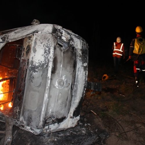 Homem morre após carro capotar na BA-120