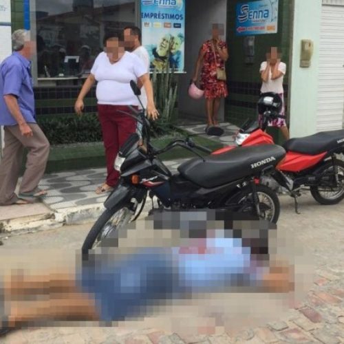 Cigano é morto a tiros no centro de Quixabeira