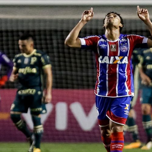 Com dois de Edigar Junio, Bahia busca empate contra o Palmeiras