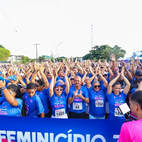 Correr por Elas reúne 3 mil participantes em Santo Estêvão e arrecada 10 toneladas de alimentos