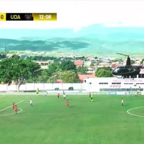 CBF se pronuncia sobre pouso de helicóptero em campo durante jogo no interior da Bahia