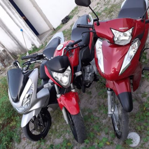 Polícia Civil apreende motos com sinais de adulteração e prende dono de revenda em Conceição do Coité