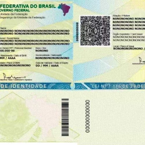 Nova carteira de identidade começa a ser emitida na próxima semana
