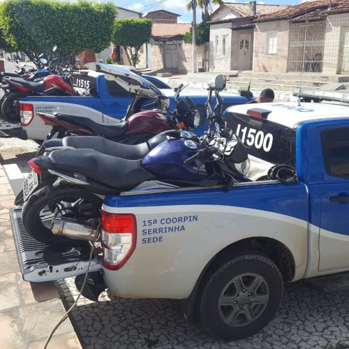 Operação da Polícia Civil recupera 15 motocicletas com restrição de furto/roubo e conduz dois suspeitos para Delegacia