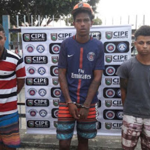 CIPE Nordeste prende foragido da Justiça e suspeitos de tráfico em Candeal e Riachão do Jacuípe