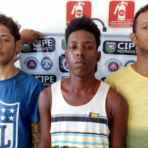 CIPE Nordeste prende quadrilha de traficantes em Conceição do Coité