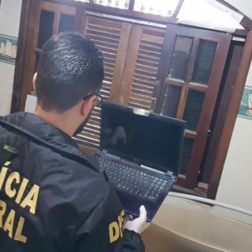 PF prende suspeito de compartilhar conteúdo de exploração sexual infantil em Jacobina