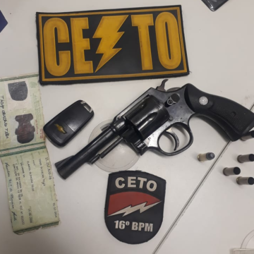 Suspeito desobedece ordem de parada e morre após troca de tiros com a CETO, em Serrinha