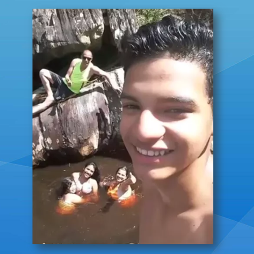 Jacobina: Adolescente morre afogado enquanto nadava em cachoeira