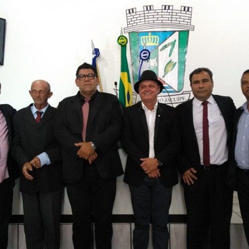 Toninho da CTI é empossado como presidente da Câmara de R. do Jacuípe