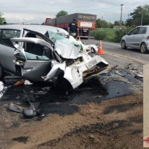 Jovem jacuipense morre em acidente na BR 116