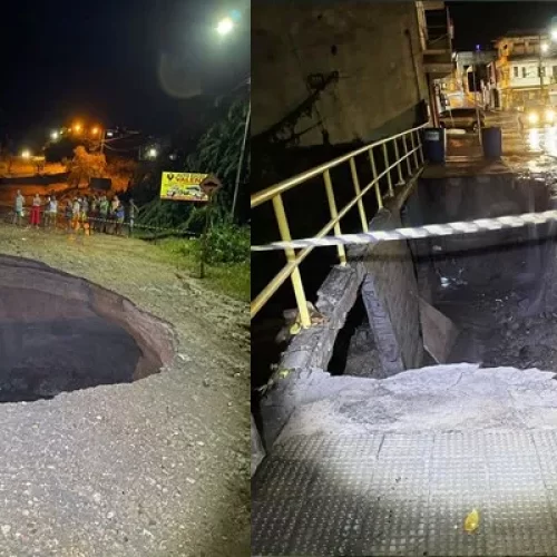 Valente recebe um volume de 150 milímetros de chuvas que devastou vários pontos da sede e zona rural